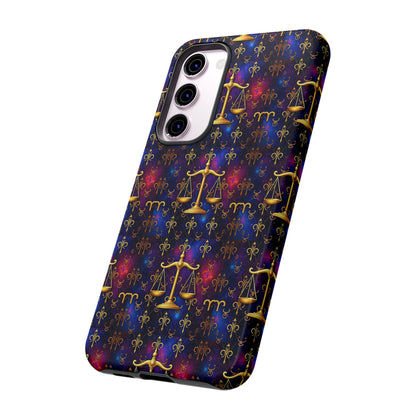 Tough Cases, Libra, Zodiac v2, Metal Pattern