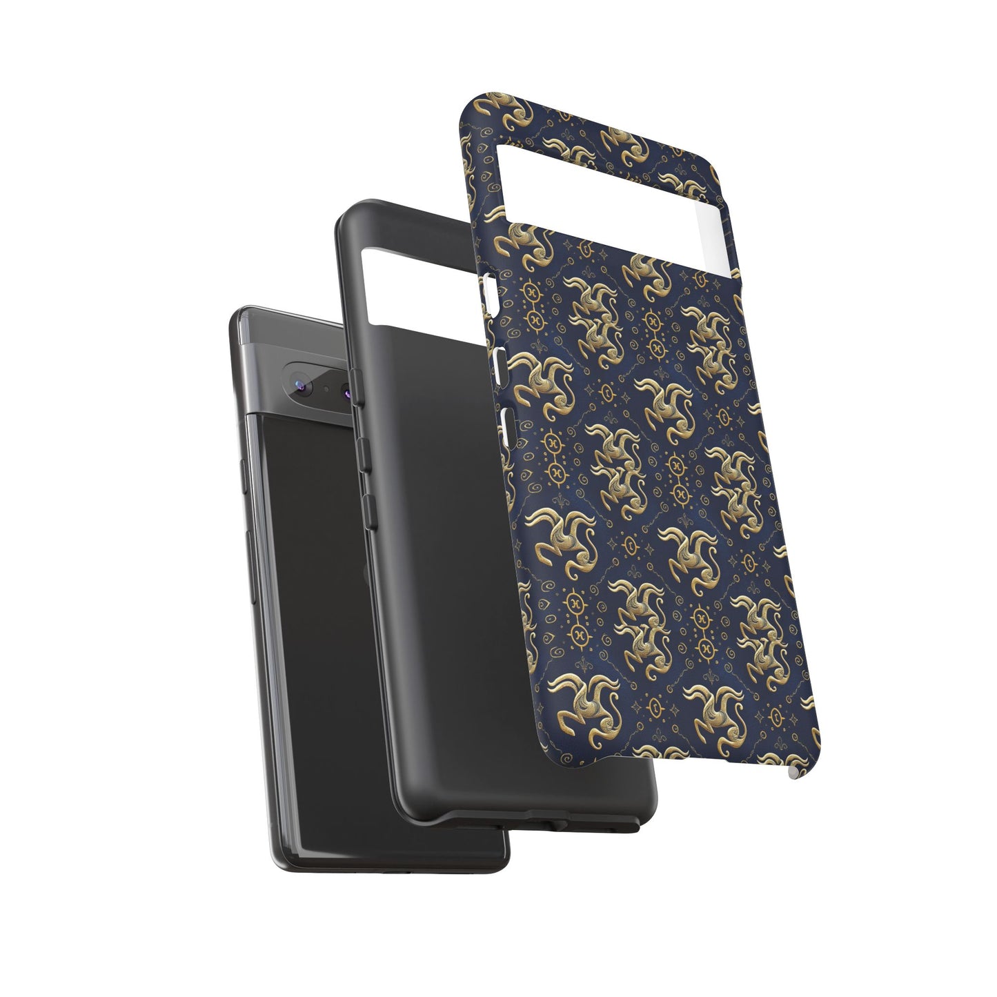 Tough Cases, Aquarius, Zodiac v2, Metal Pattern