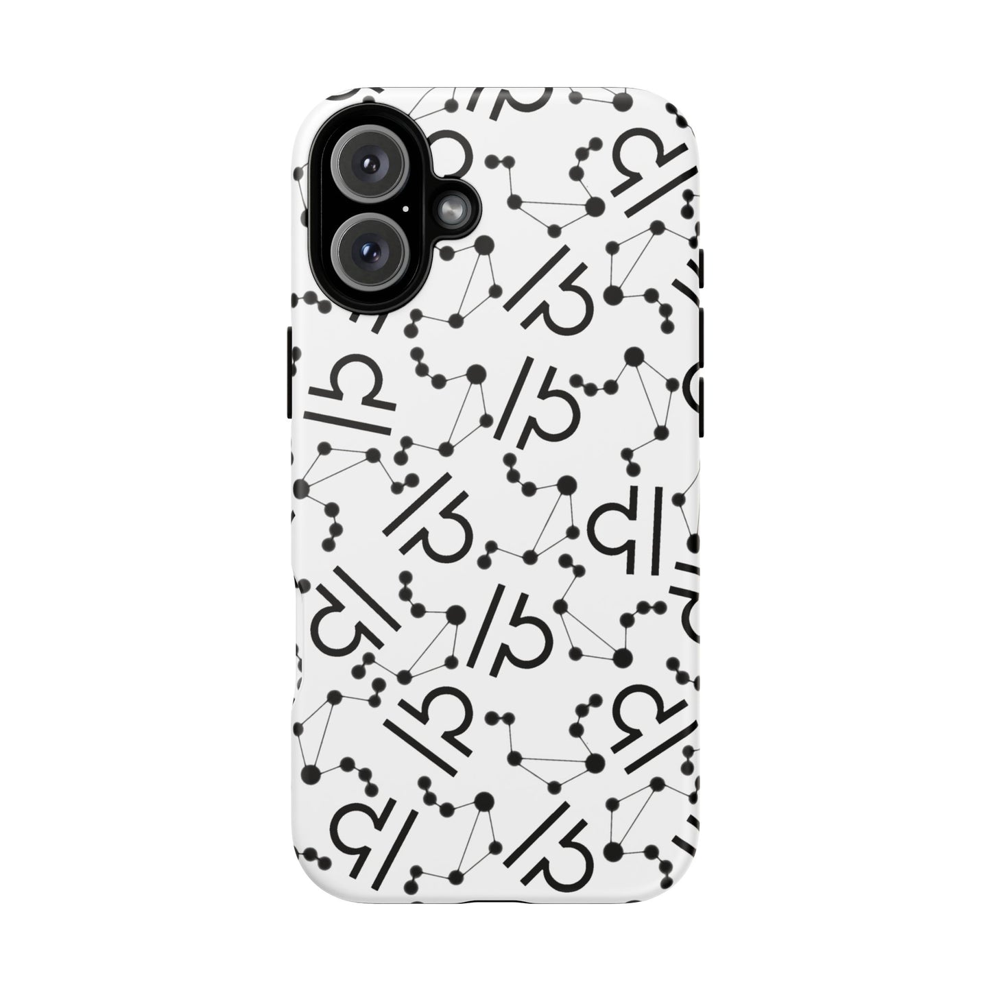 Tough Cases with the Libra Zodiac sign for iPhone, Samsung Galaxy, and Google Pixel devices