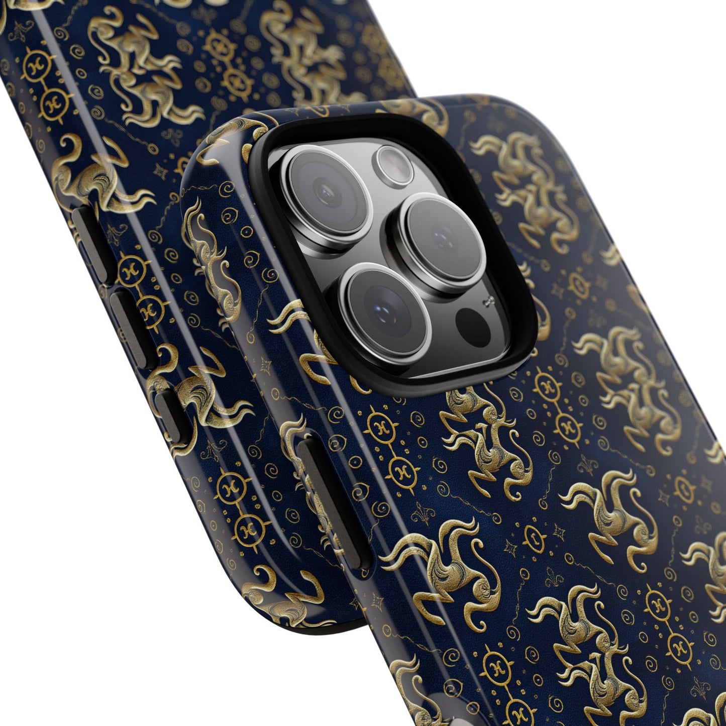 Tough Cases, Aquarius, Zodiac v2, Metal Pattern