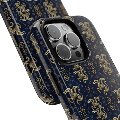 Tough Cases, Aquarius, Zodiac v2, Metal Pattern