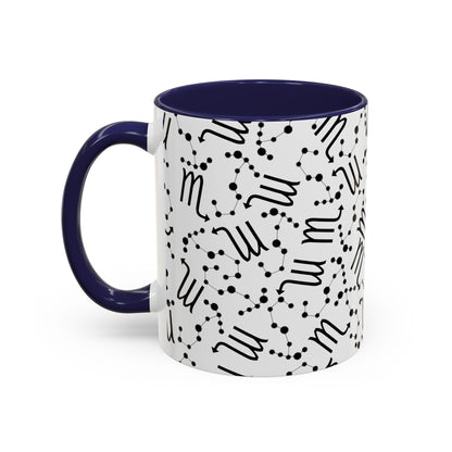 Accent Coffee Mug with the Scorpio sign (11, 15oz)