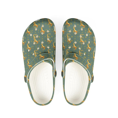 EVA Foam Rubber Shoes, (AOP), Capricorn, Zodiac v1, Pattern