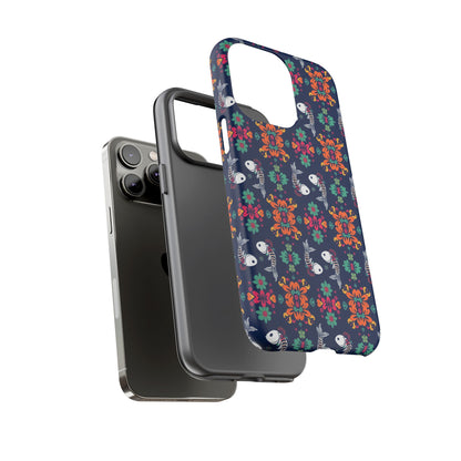 Tough Cases, Pisces, Zodiac, Flower Pattern
