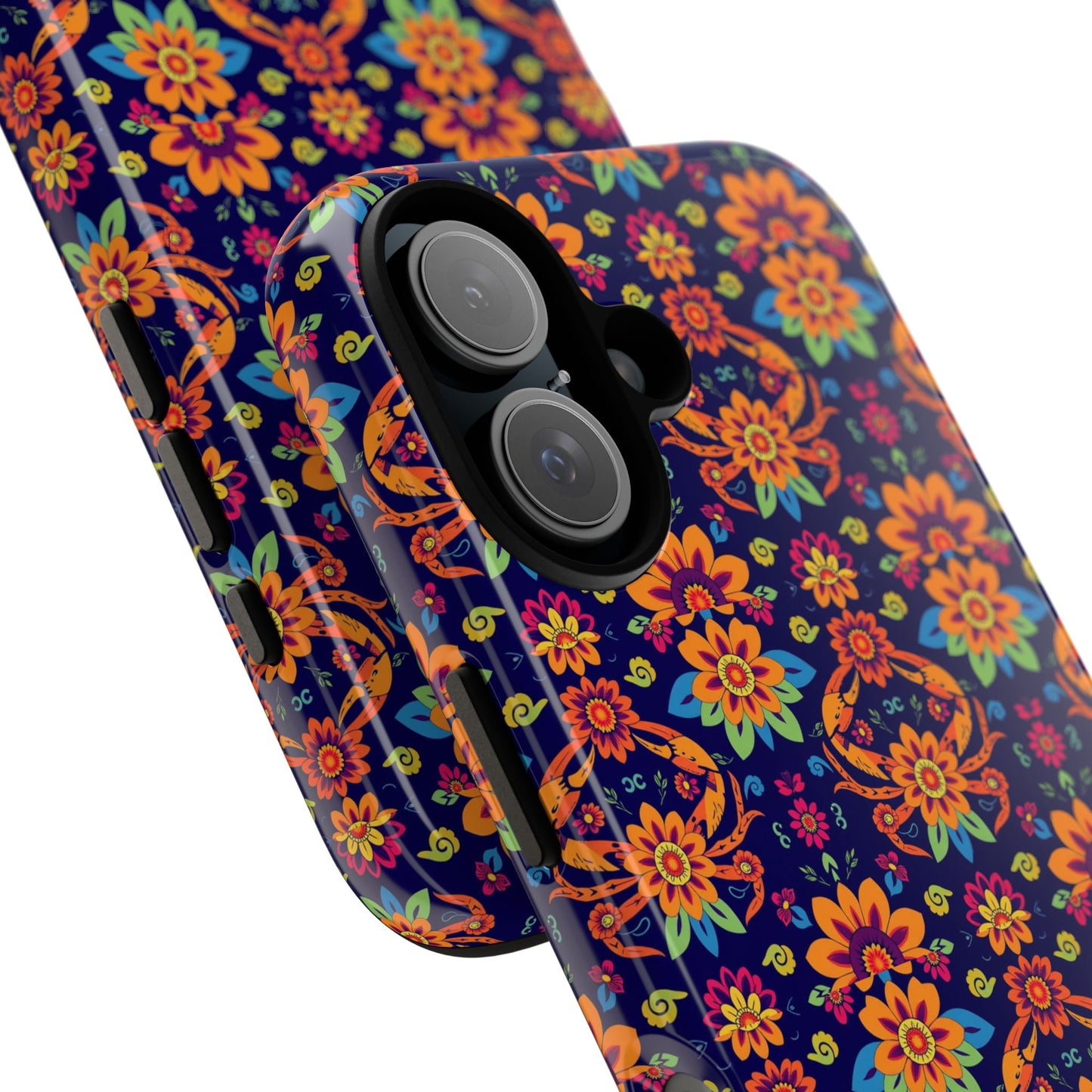 Tough Cases, Cancer, Zodiac, Flower Pattern