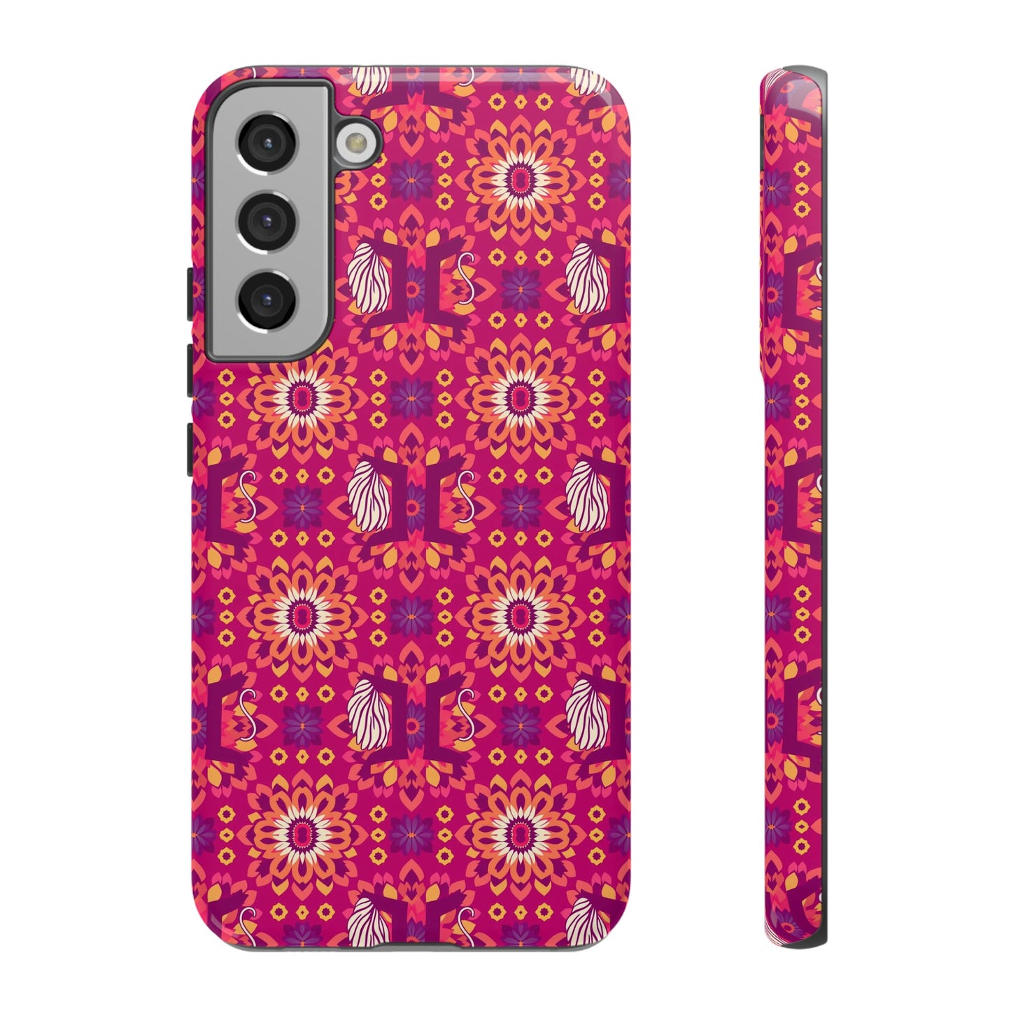 Tough Cases, Gemini, Zodiac v1, Flower Pattern