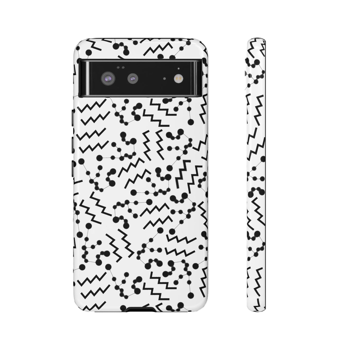 Tough Cases with the Aquarius Zodiac sign for iPhone, Samsung Galaxy, and Google Pixel devices