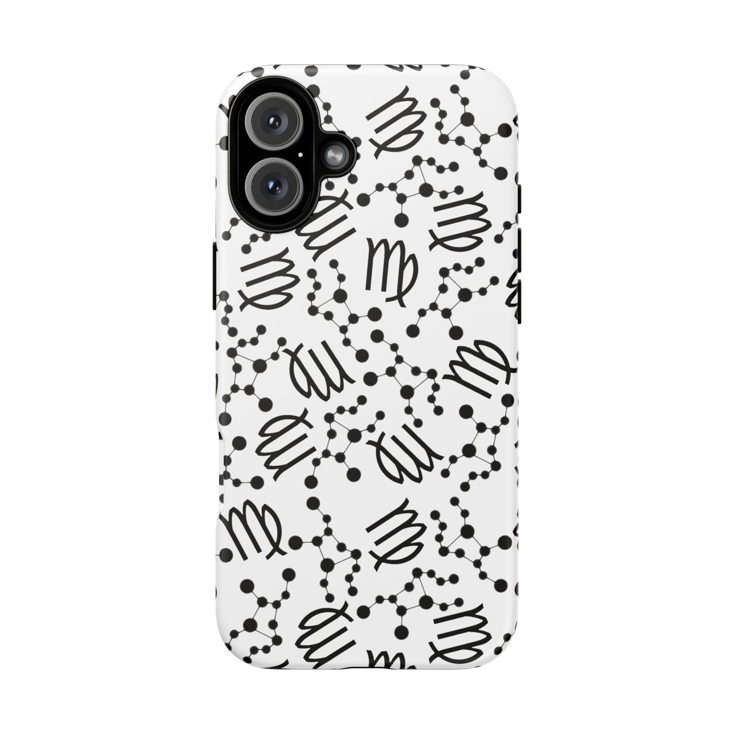 Tough Cases with the Virgo Zodiac sign for iPhone, Samsung Galaxy, and Google Pixel devices