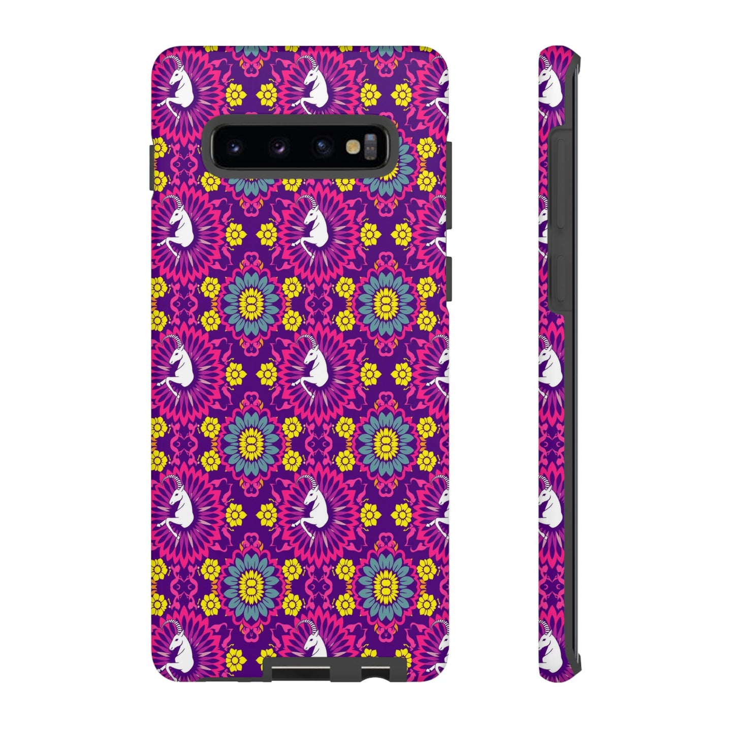 Tough Cases, Capricorn, Zodiac, Flower Pattern