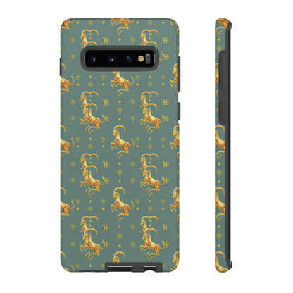 Tough Cases, Capricorn, Zodiac v1, Metal Pattern