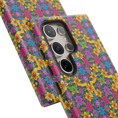 Tough Cases, Gemini, Zodiac v3, Flower Pattern