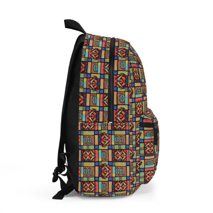 Backpack, Cancer, Zodiac, Shapes Pattern