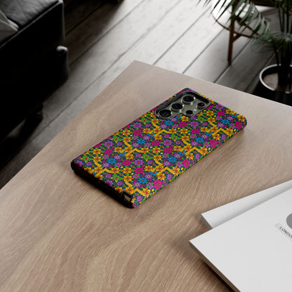 Tough Cases, Gemini, Zodiac v3, Flower Pattern