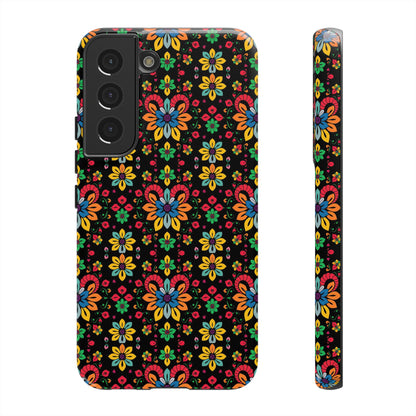 Tough Cases, Aries, Zodiac v2, Flower Pattern