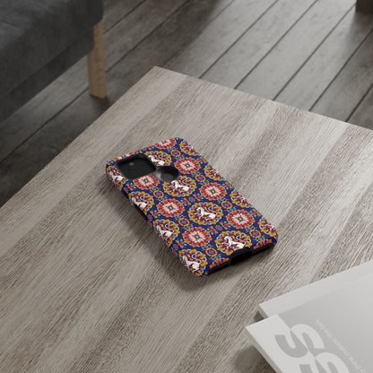 Tough Cases, Virgo, Zodiac v3, Flower Pattern
