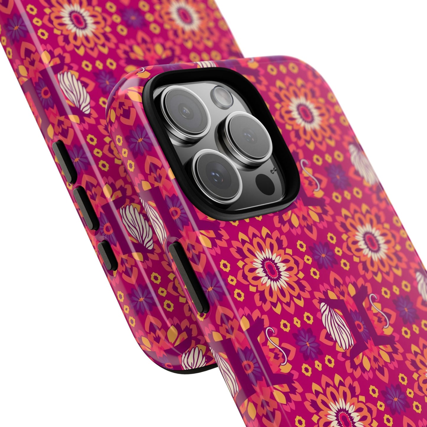 Tough Cases, Gemini, Zodiac v1, Flower Pattern