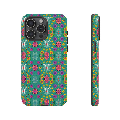 Tough Cases, Aquarius, Zodiac v4, Flower Pattern