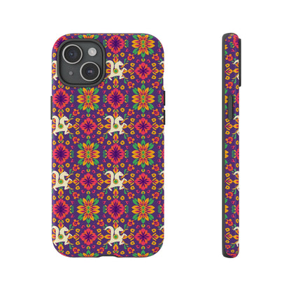 Tough Cases, Aquarius, Zodiac v1, Flower Pattern