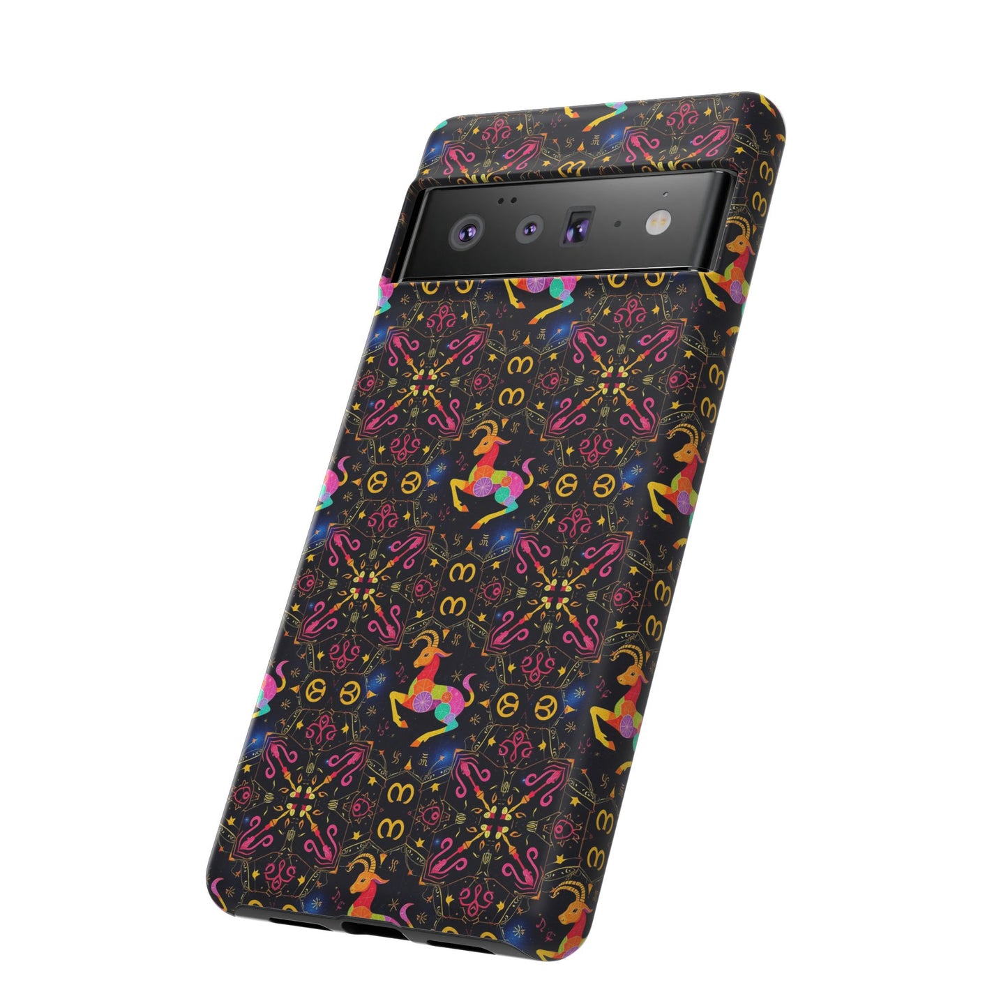 Tough Cases, Capricorn, Zodiac v2, Metal Pattern