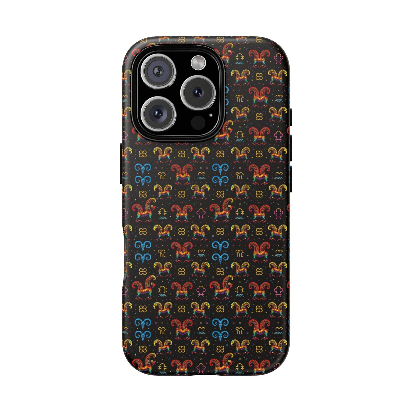 Tough Cases, Aries, Zodiac v1, Metal Pattern
