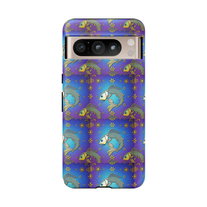 Tough Cases, Pisces, Zodiac v2, Metal Pattern