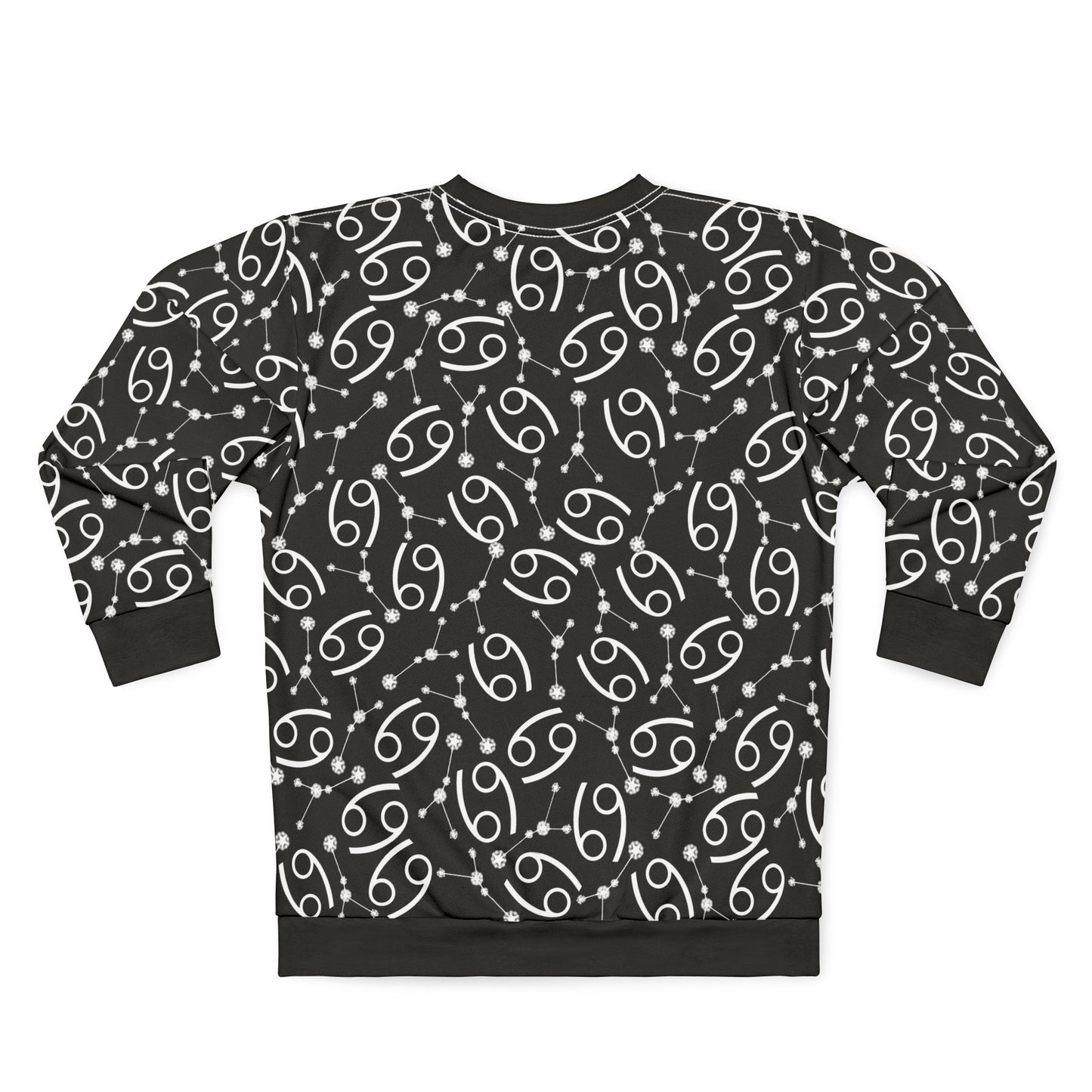 Zodiac AOP Unisex Sweatshirt Cancer Zodiac Sign