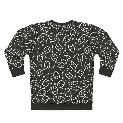 Zodiac AOP Unisex Sweatshirt Cancer Zodiac Sign