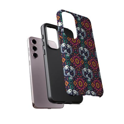 Tough Cases, Pisces, Zodiac v4, Flower Pattern