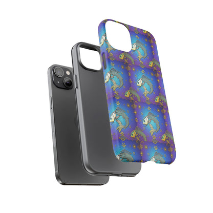 Tough Cases, Pisces, Zodiac v2, Metal Pattern