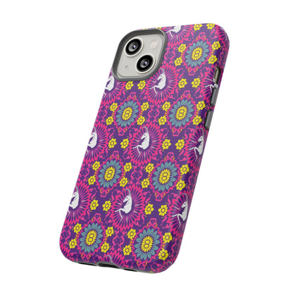 Tough Cases, Capricorn, Zodiac, Flower Pattern