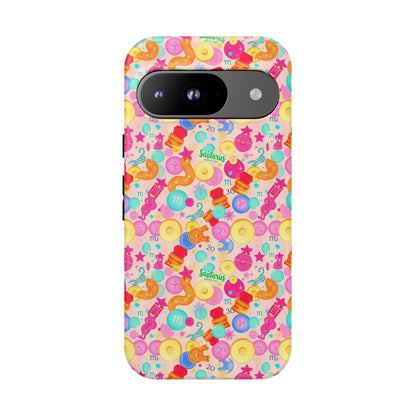 Tough Cases, Sagittarius, Zodiac v2, Bubble Pattern