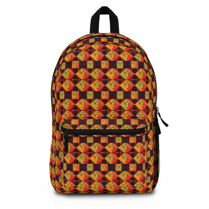Backpack, Taurus, Zodiac, Shapes Pattern