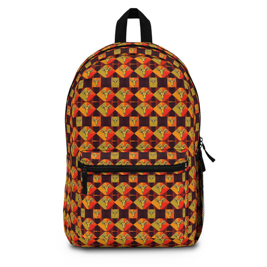 Backpack, Taurus, Zodiac, Shapes Pattern