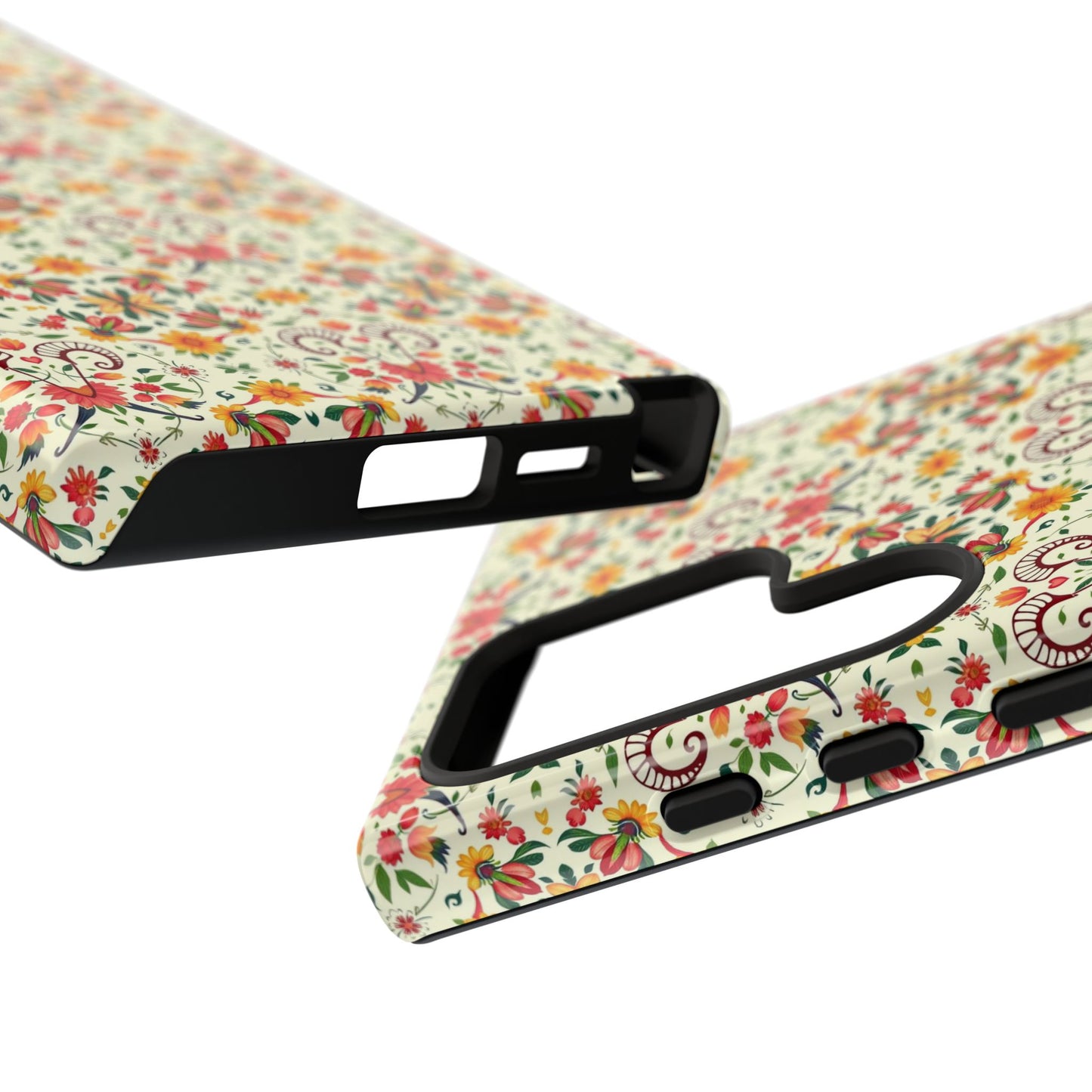 Tough Cases, Aries, Zodiac, Flower Pattern