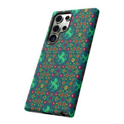 Tough Cases, Leo, Zodiac v3, Flower Pattern