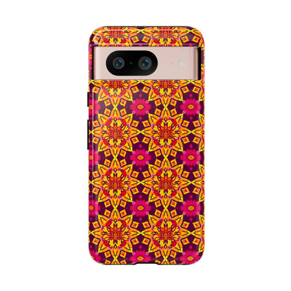 Tough Cases, Scorpio, Zodiac v1, Flower Pattern