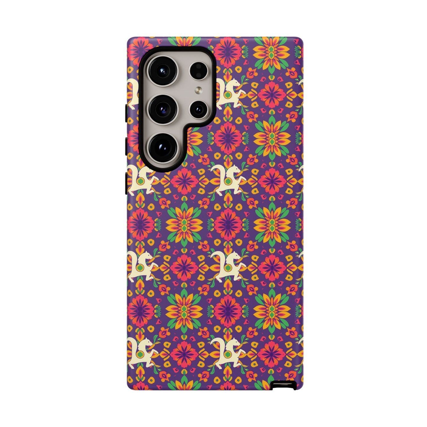 Tough Cases, Aquarius, Zodiac v1, Flower Pattern