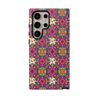Tough Cases, Aquarius, Zodiac v1, Flower Pattern