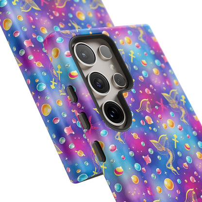 Tough Cases, Sagittarius, Zodiac v3, Bubble Pattern