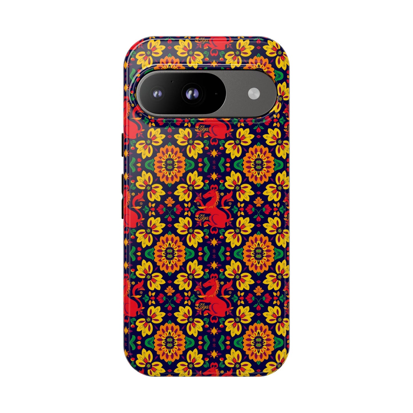 Tough Cases, Virgo, Zodiac v2, Flower Pattern
