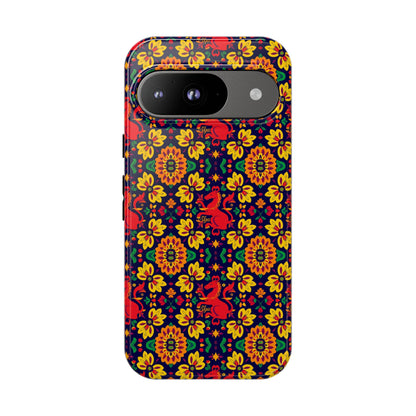 Tough Cases, Virgo, Zodiac v2, Flower Pattern