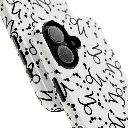 Tough Cases with the Capricorn Zodiac sign for iPhone, Samsung Galaxy, and Google Pixel devices