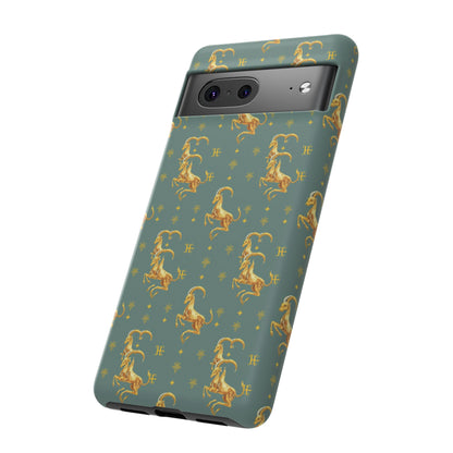 Tough Cases, Capricorn, Zodiac v1, Metal Pattern