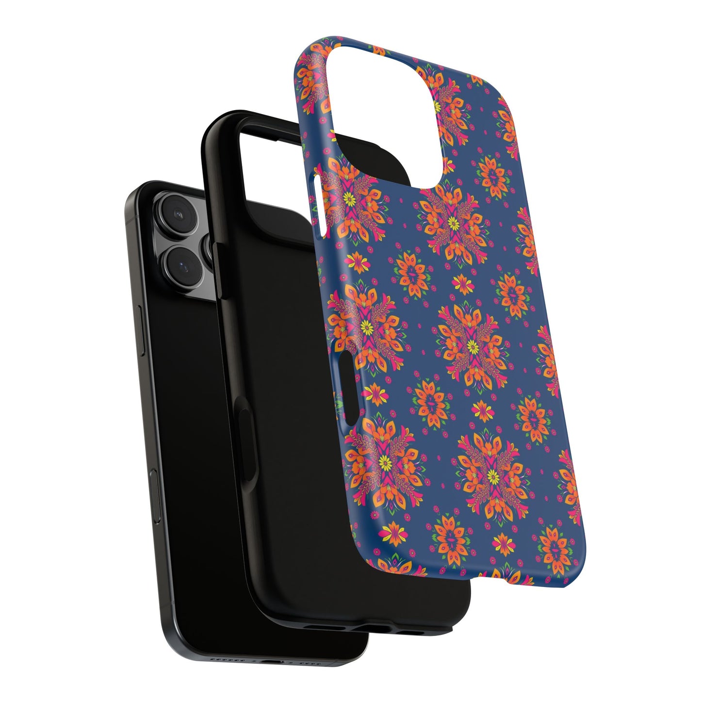 Tough Cases, Gemini, Zodiac v2, Flower Pattern
