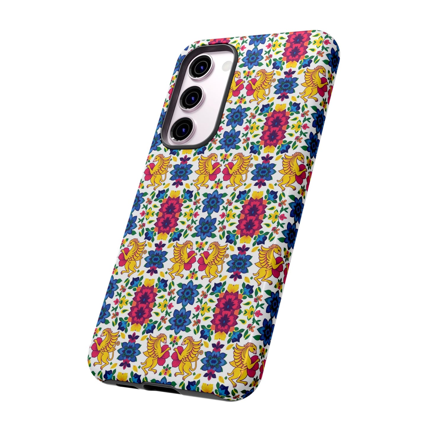 Tough Cases, Gemini, Zodiac, Flower Pattern