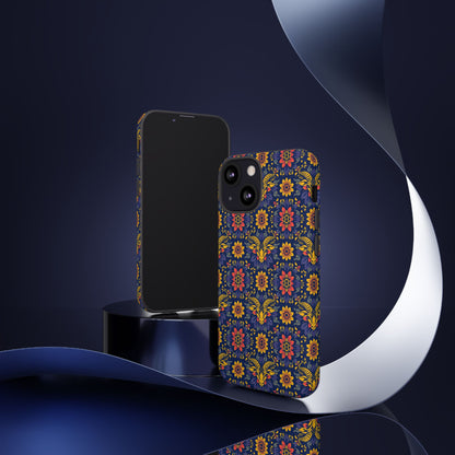 Tough Cases, Taurus, Zodiac v3, Flower Pattern