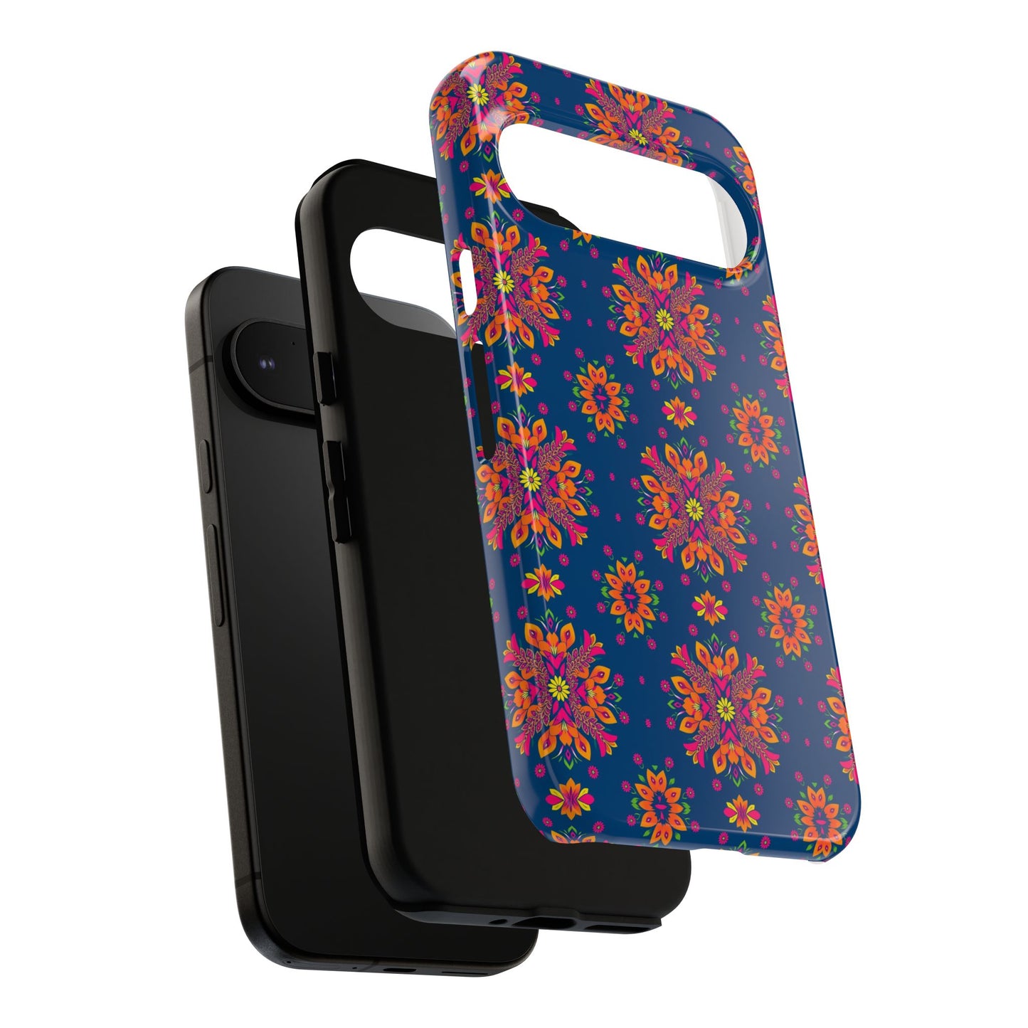 Tough Cases, Gemini, Zodiac v2, Flower Pattern
