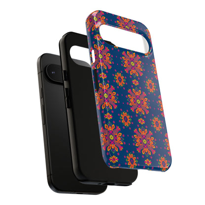Tough Cases, Gemini, Zodiac v2, Flower Pattern