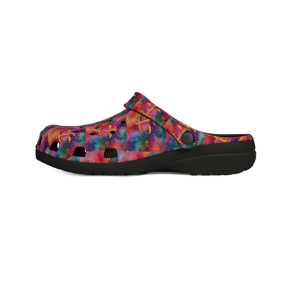 EVA Foam Rubber Shoes, (AOP), Libra, Zodiac v4, Pattern