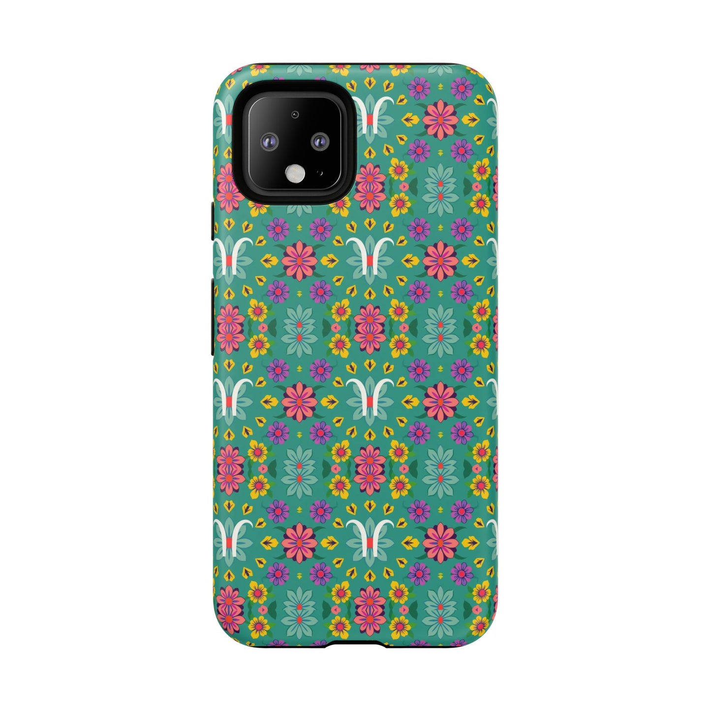 Tough Cases, Aquarius, Zodiac v4, Flower Pattern